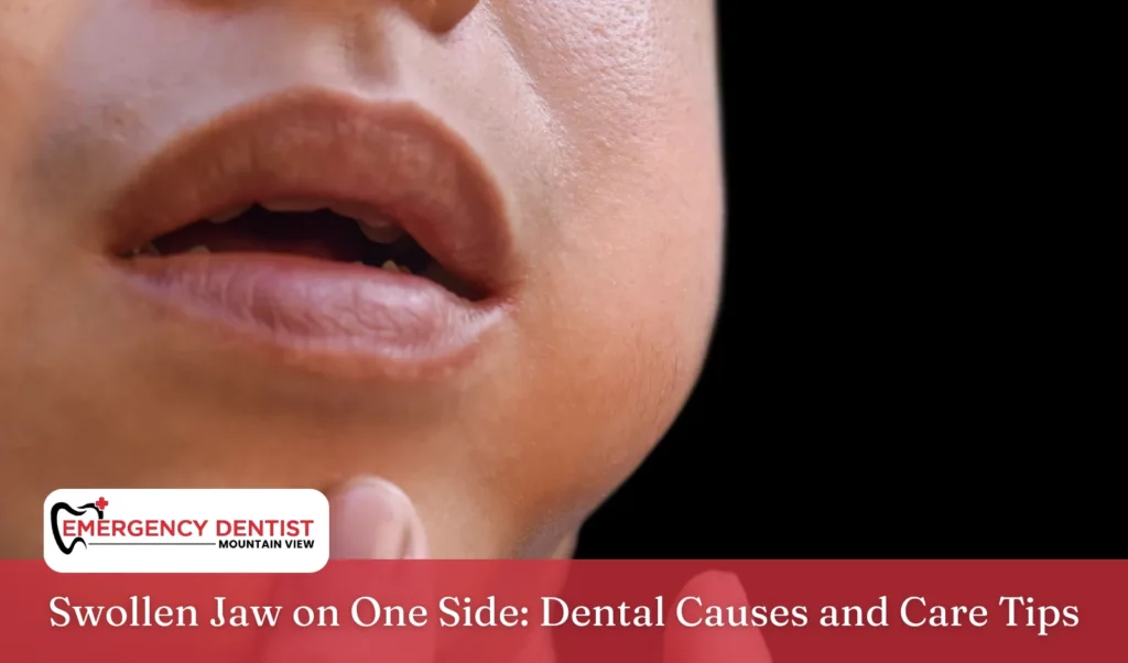 Swollen Jaw on One Side Dental Causes and Care Tips