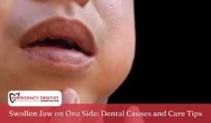 Swollen Jaw on One Side Dental Causes and Care Tips